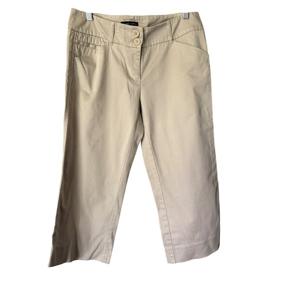 New York & Company Pants - New York & Company Women's Khaki Capri Pants